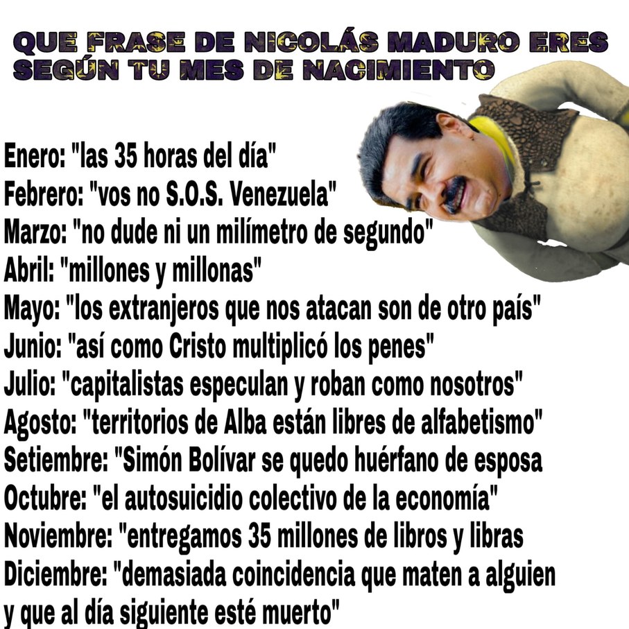 Vos no S.O.S. Venezuela - meme