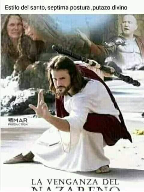 Jesucristo versión demon slayer - meme
