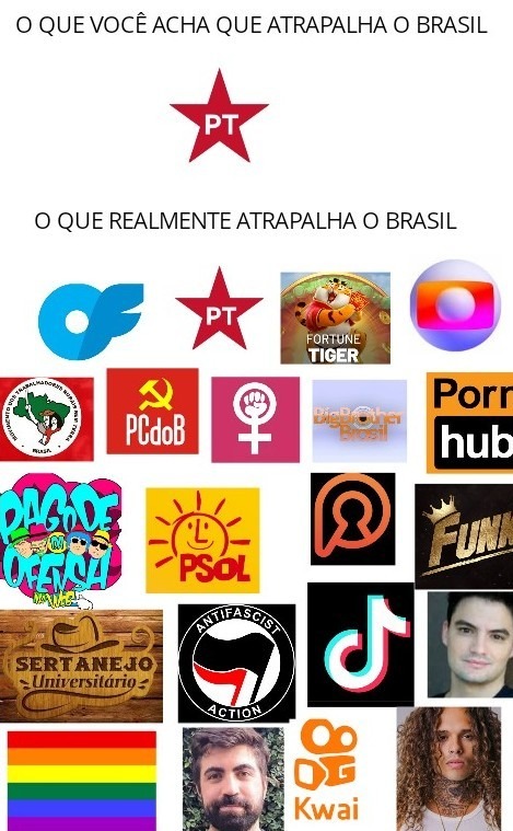 Todas as coisas que atrapalham o desenvolvimento do nosso Brasil para se tornar um país de 1° mundo - meme