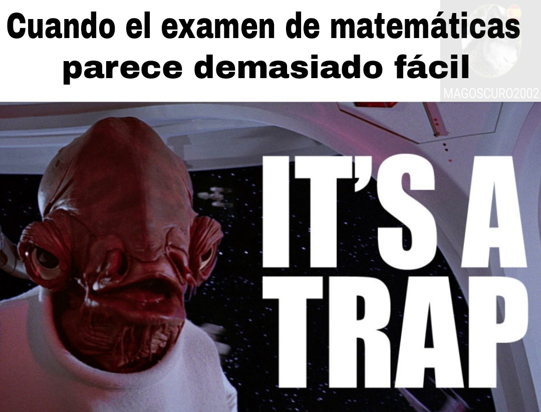 It's a trap! - meme