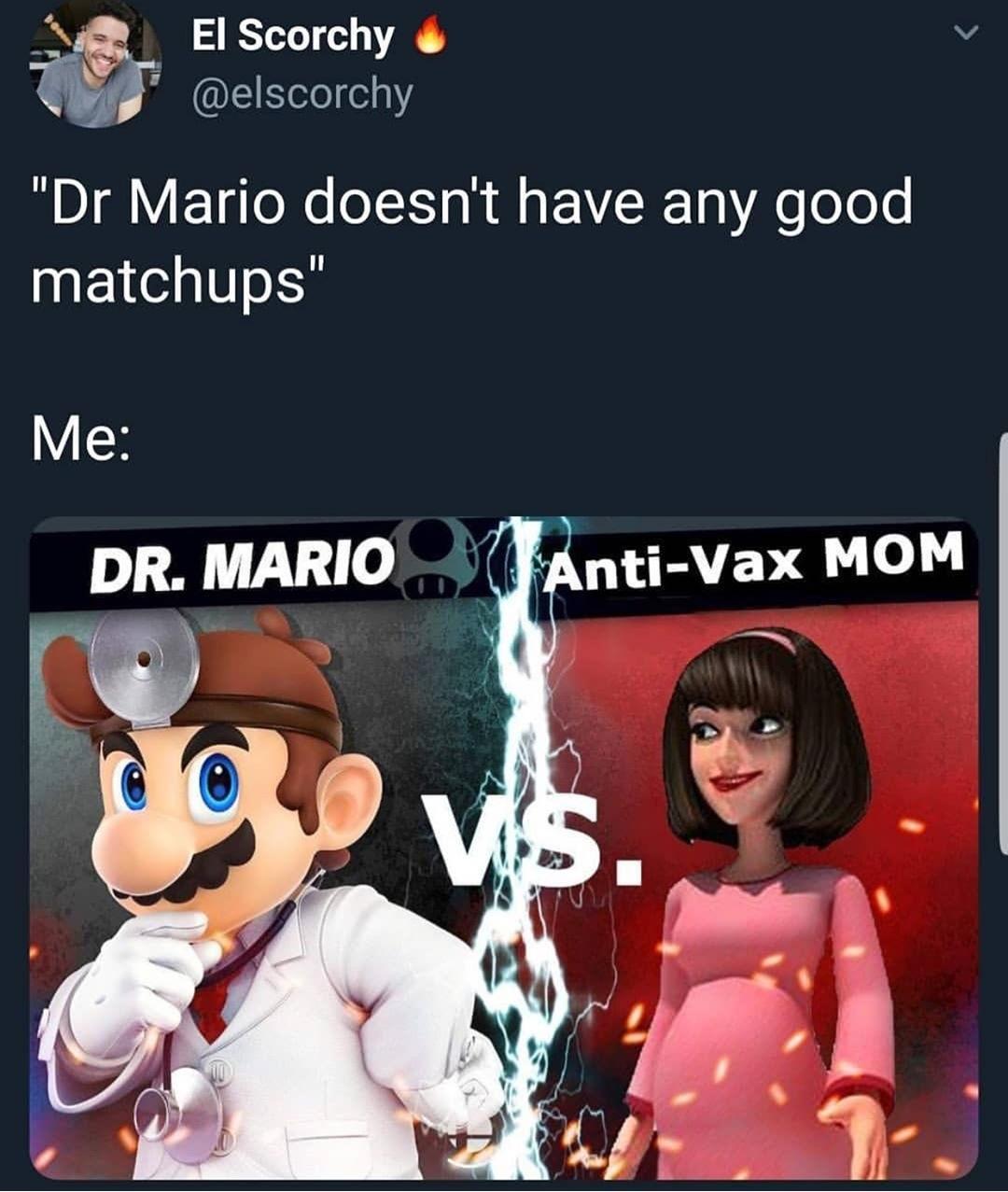 Mario will save us and the unborn - meme