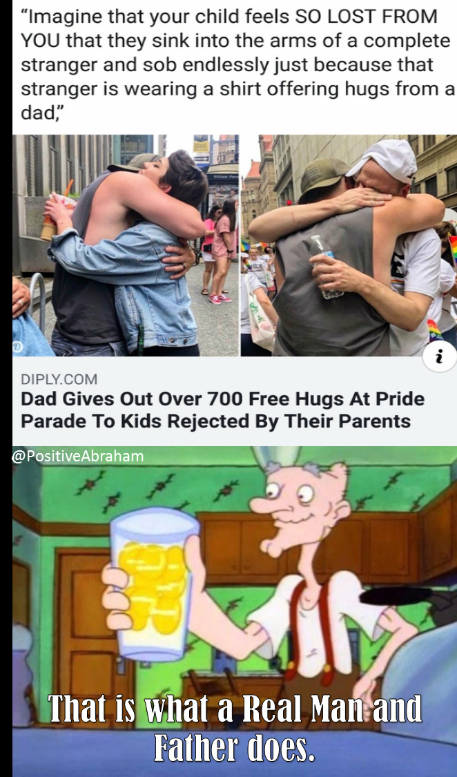 This guy is a great father - meme