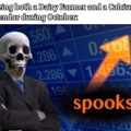 October stonks meme
