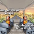 Dark mode is the way to go