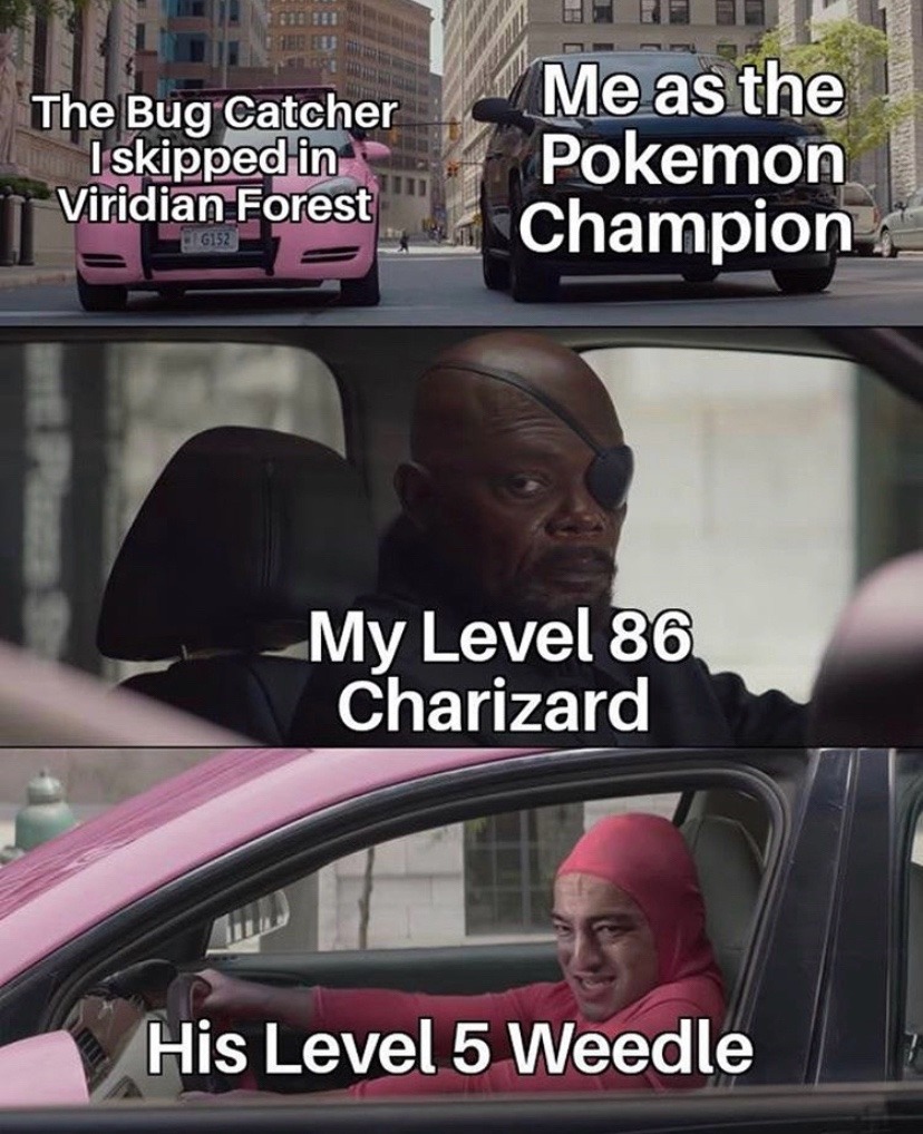 I feel terrible for trainers I missed - meme