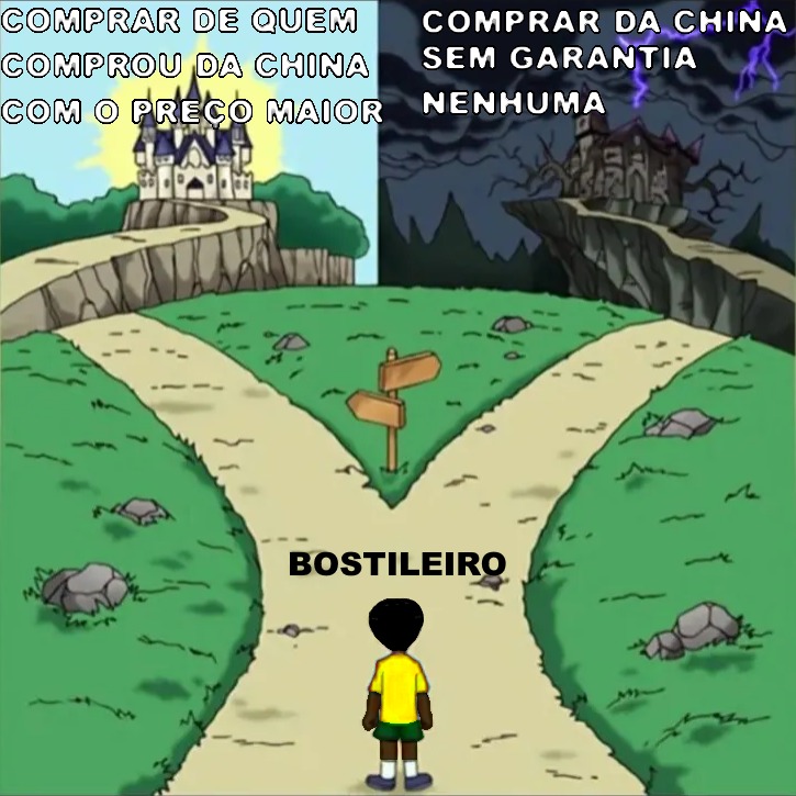 Bostil é foda - meme