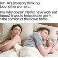 Why doesn't Netflix have work out videos?
