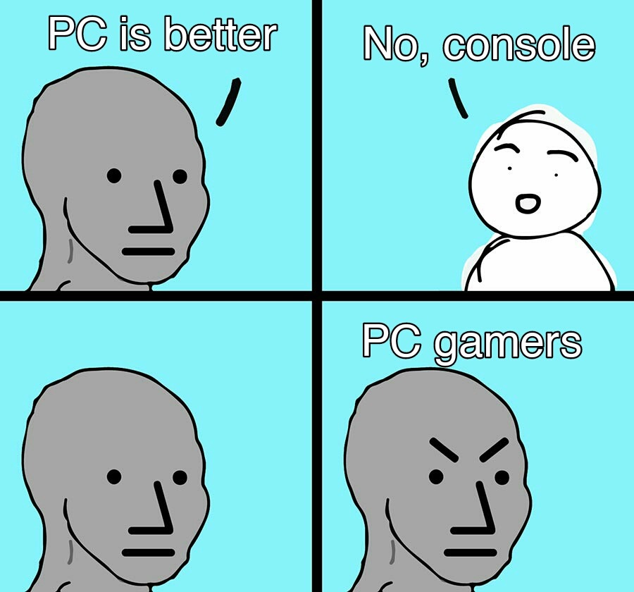 PC is better - meme