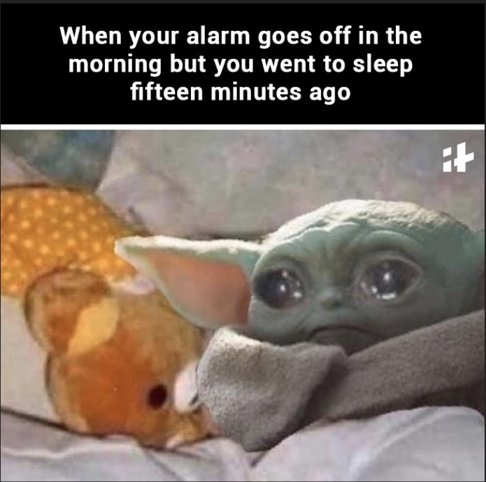 I sympathize with you Baby Yoda - meme