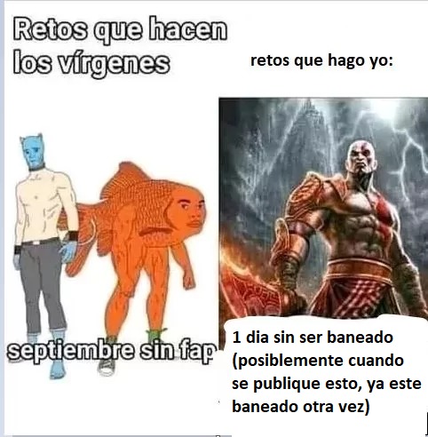 1 dia sin decir alguna baiteada (ya perdí) - meme