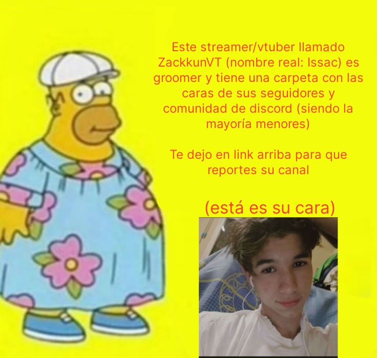 https://m.twitch.tv/zackkunvt/home y también dejo su server de discord https://discord.gg/uTKbpJpZ - meme