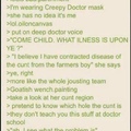another green text meme