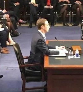 They gave mark zucc a booster seat - meme