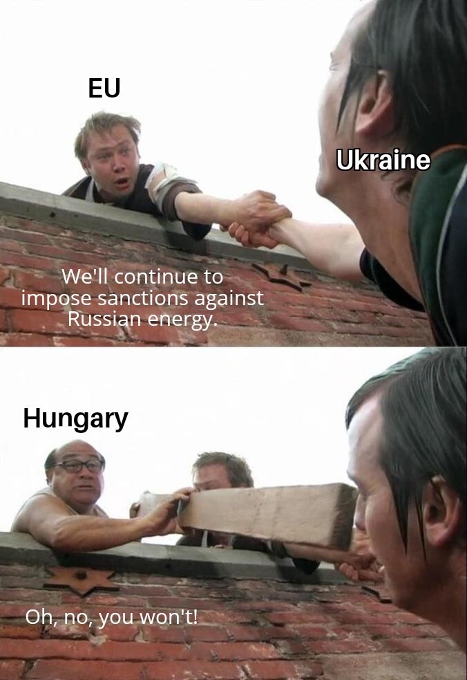 HUNGARIAN VETO INTENSIFIES - meme