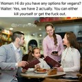 Or they can stop being vegan