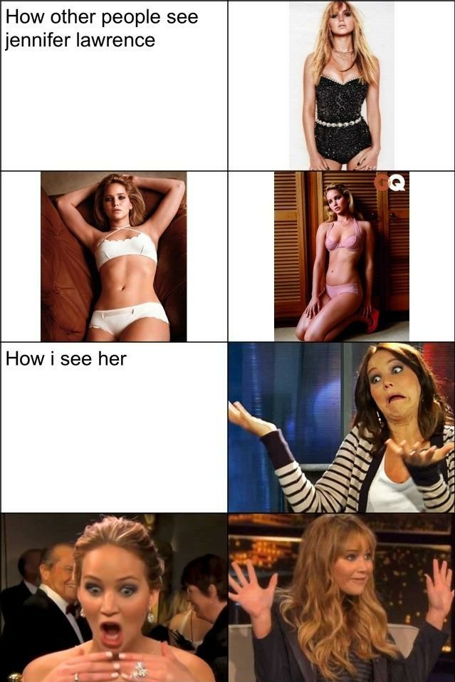 She's hot, but I can't stand her - meme