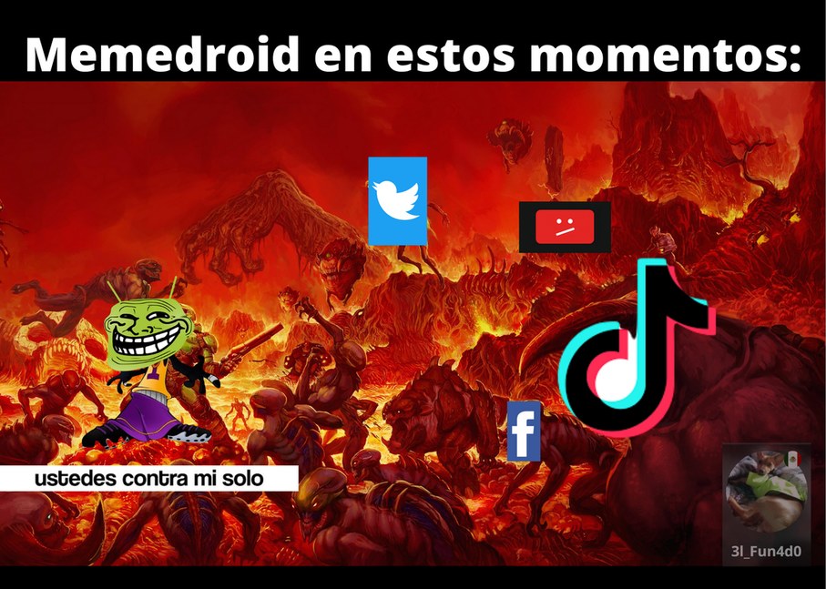 youtube y facebook no tanto pero si encontre varios videos que fueron borrados criticando a homosdroid - meme