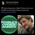 Pedro Pascal wins Male TV Star of the Year