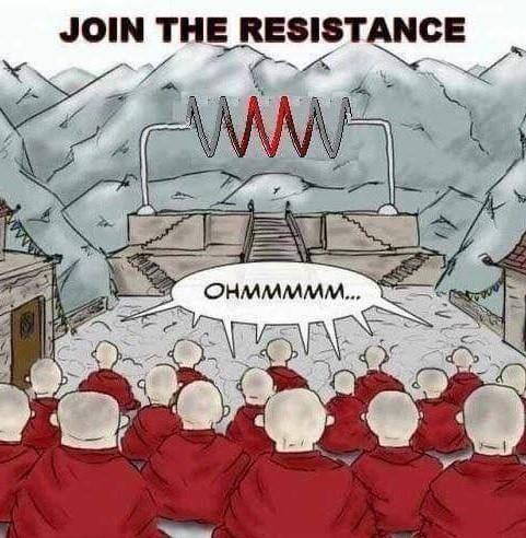 Join the resistance - meme