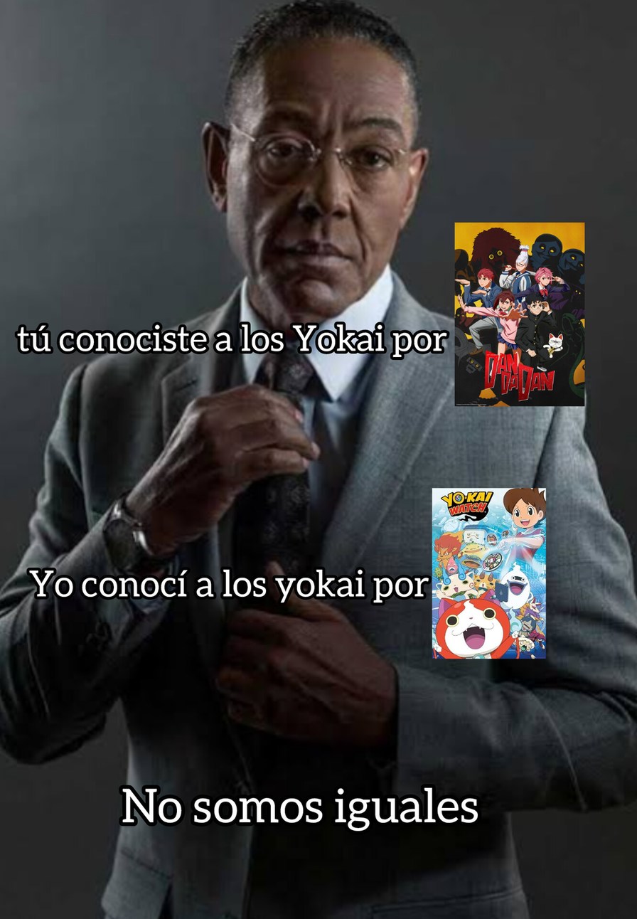 No somos iguales - meme