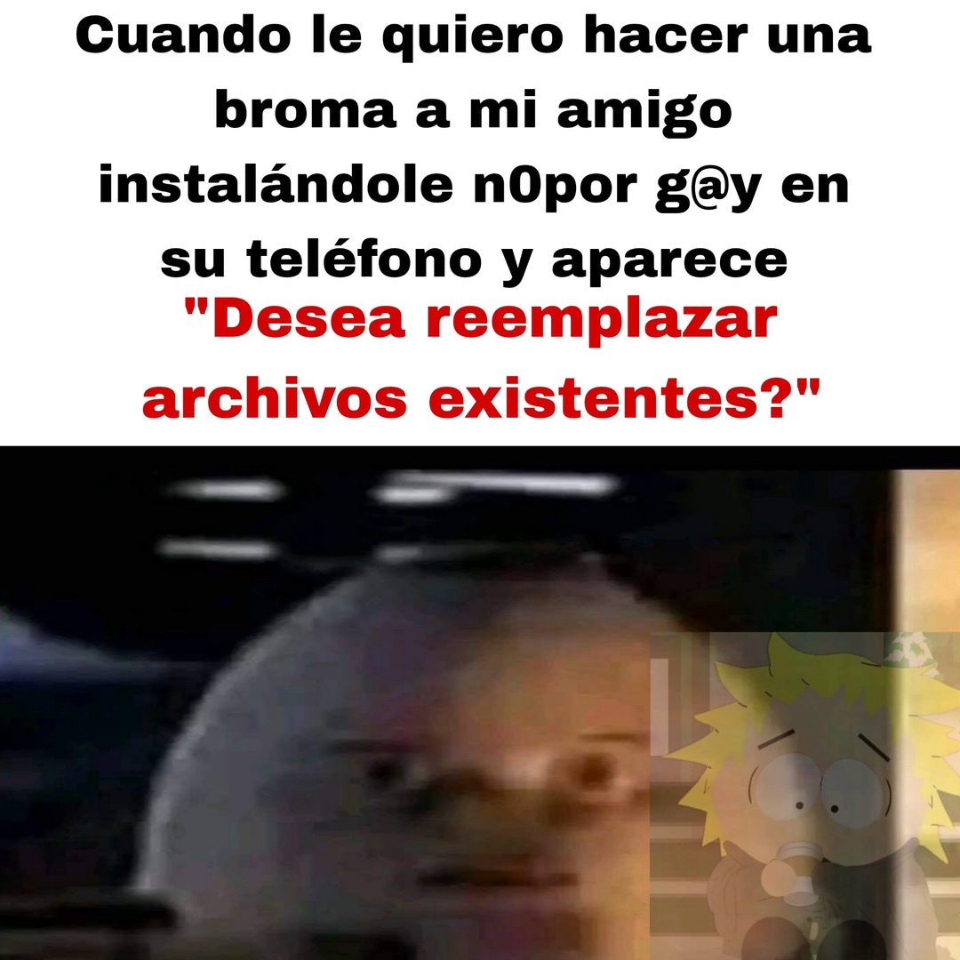 Llevo tiempo inactiva y he hecho un meme para almenos revivir. MALÍSIMO