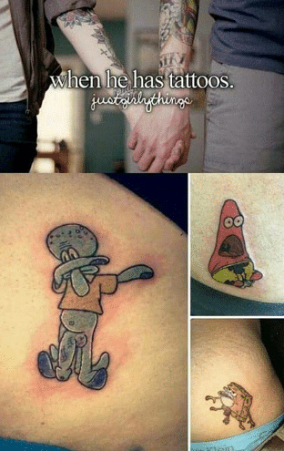 A+ in tattoo school - meme