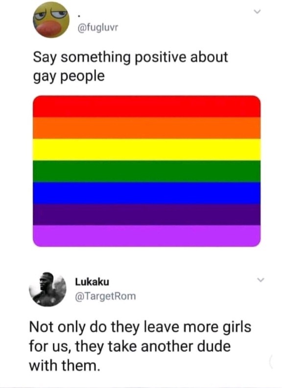 Gay people - meme