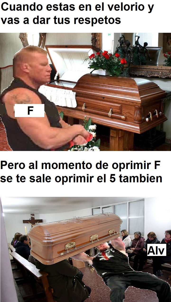 Press F to Pay Respects (PRESSIONE F PARA PRESTAR RESPEITO) - iFunny Brazil