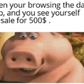 how much would you sell yourself for?