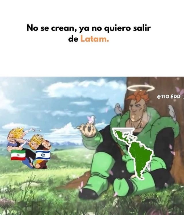No se crean ya quiero salir de latam bro - meme