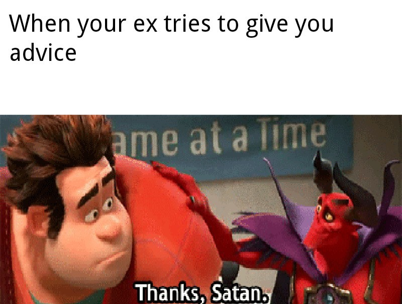 Thanks Satan. - meme