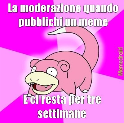 Anche questo ci starà tre anni già lo so - meme