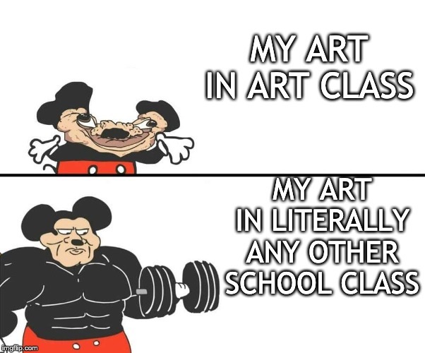 art class - meme