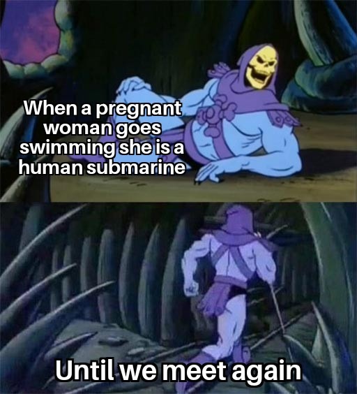 Human submarine - meme