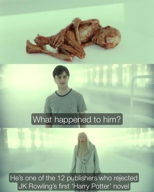 That one guy who said no to Harry Potter - meme