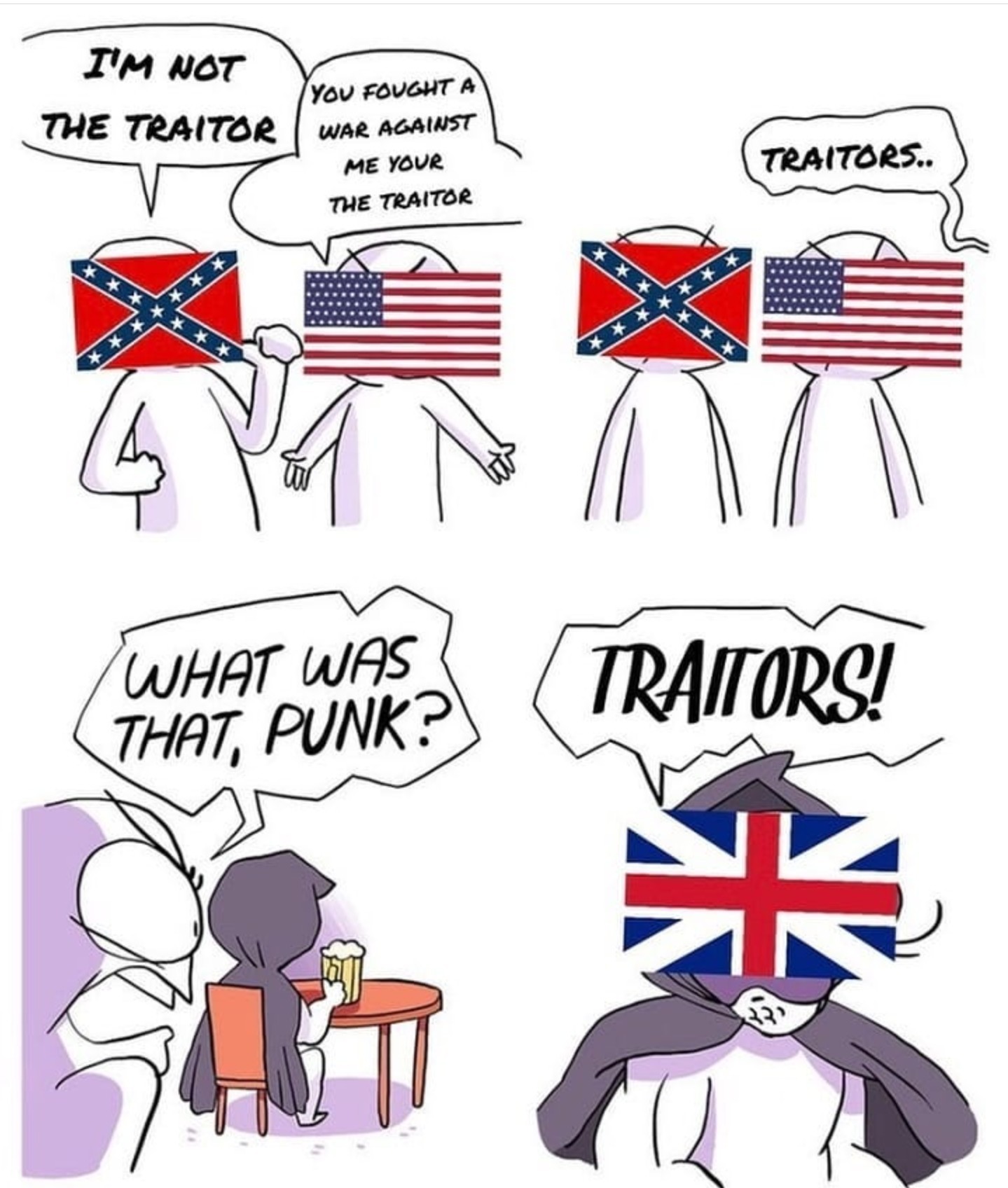 Treason Everywhere - meme