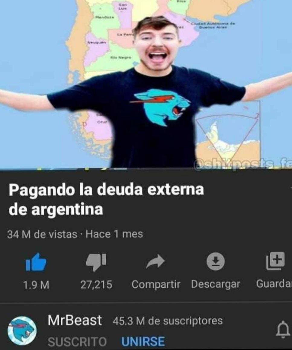 Si argentina roba guita, no se enojen por robar memes