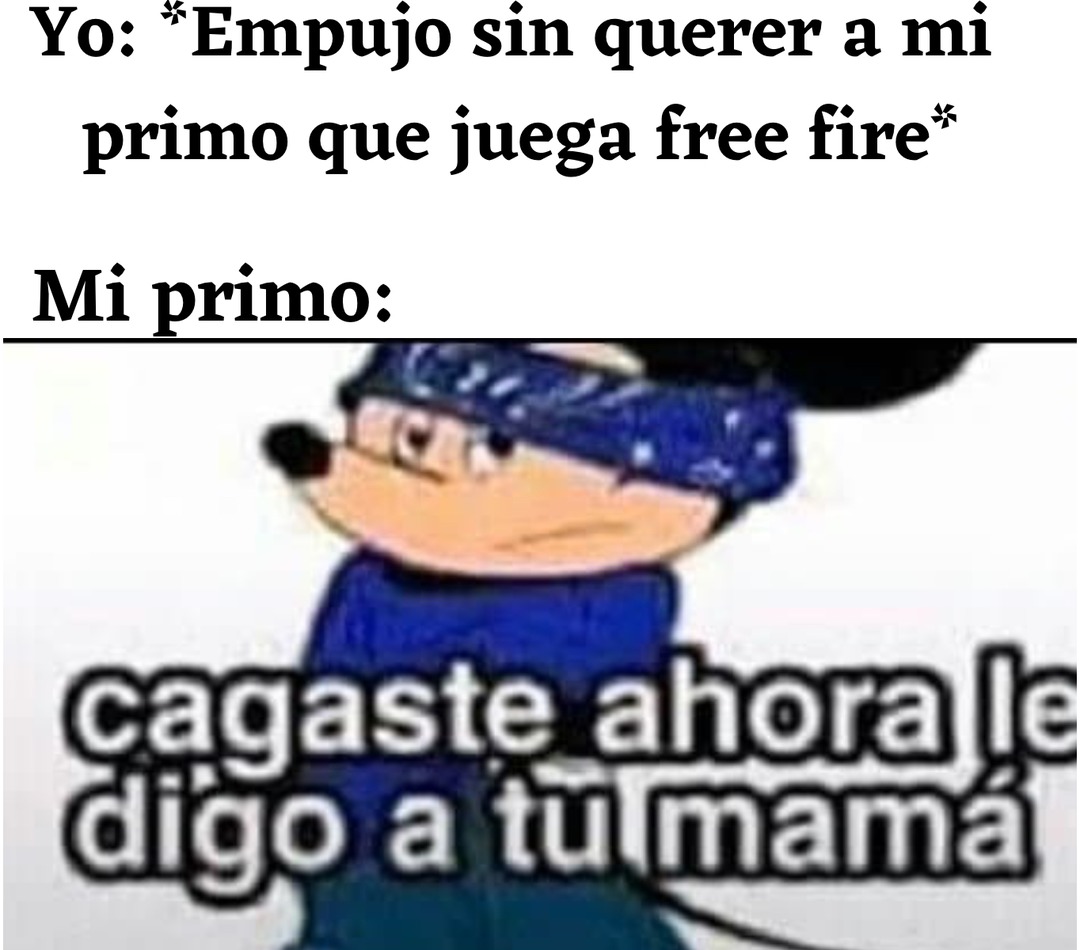 SI MI MAMÁ JUGARA FREE FIRE