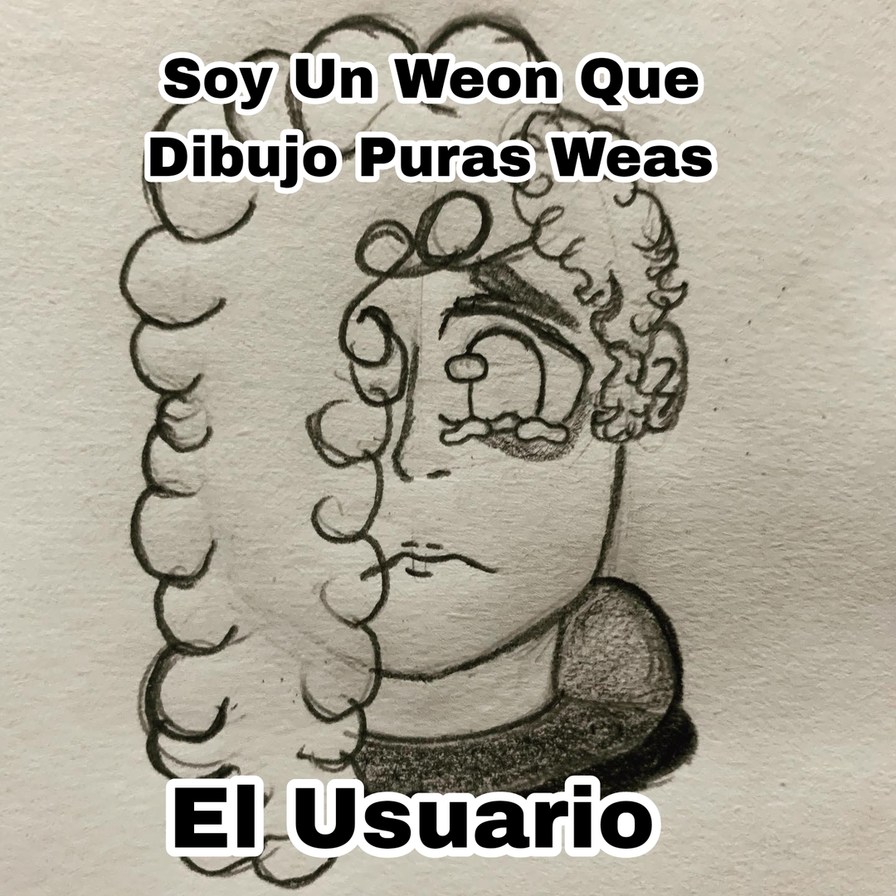 Un usuario De Instagram Se llama El_Culiao_dibuja - meme