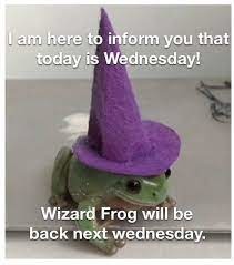 Wizard Wednesday is an official day - meme