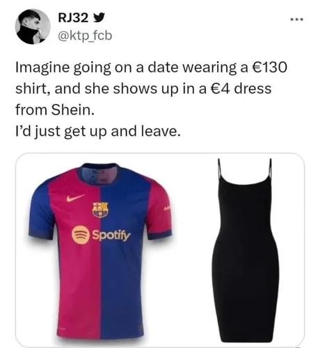 Bro spent 130€ to get humbled by a Shein dress - meme