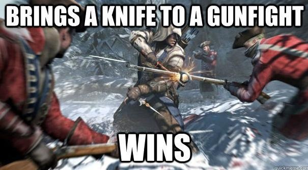 Assassins always win - meme