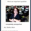 gothic mom