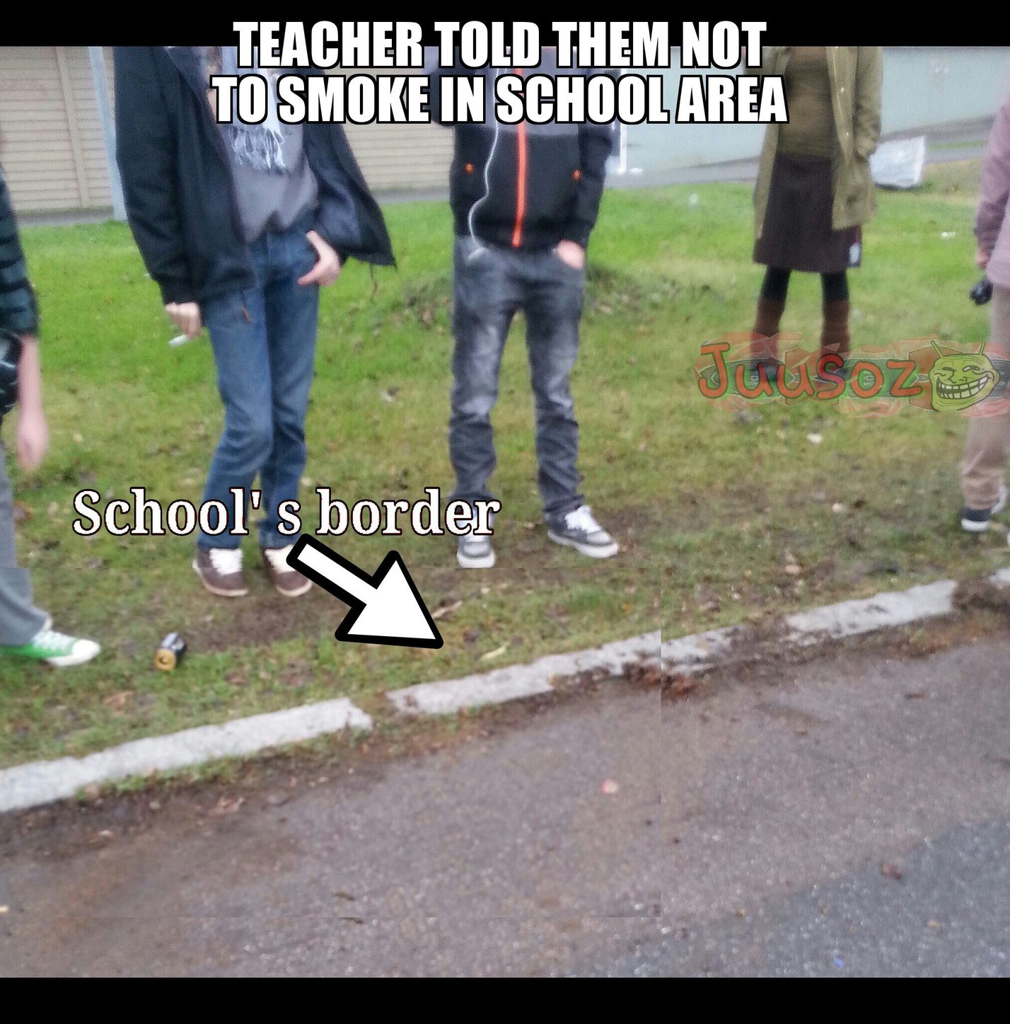 My classmates are smartasses :/ - meme
