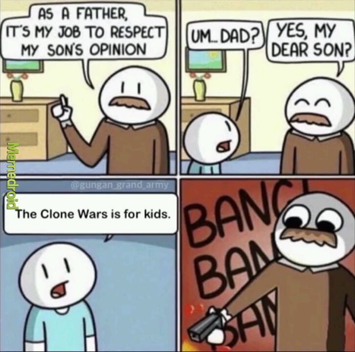 Les fans de The clone wars - meme