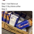 Step 4....eat Marie