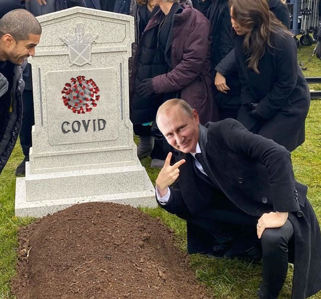 RIP Covid - meme