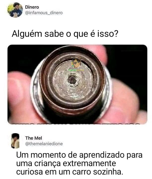 Alguém sabe o que é isso? - meme