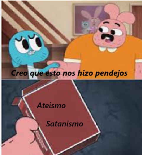el ateismo y satanismo son kk - meme
