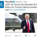 Build the wall Mexico will pay later